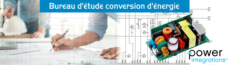 creation de notre bureau etude conversion energie POWER INTEGRATION