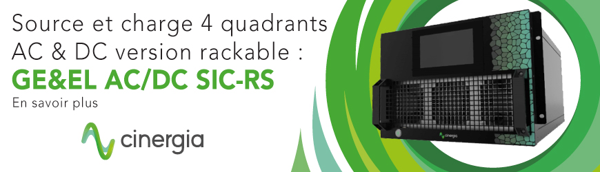 Source et charge 4 quadrants AC/DC