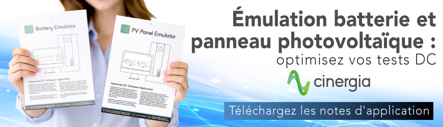 Cinergia Notes d'application batterie et photovoltaïque
