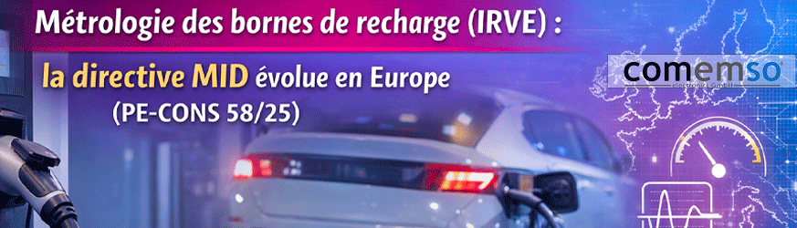 Comemso métrologie des bornes de recharge IRVE
