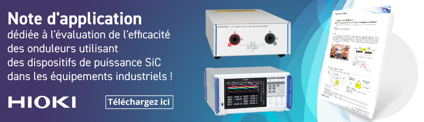 évaluation de l'efficacité des onduleurs utilisant des dispositifs de puissance SiC dans les équipements industriels