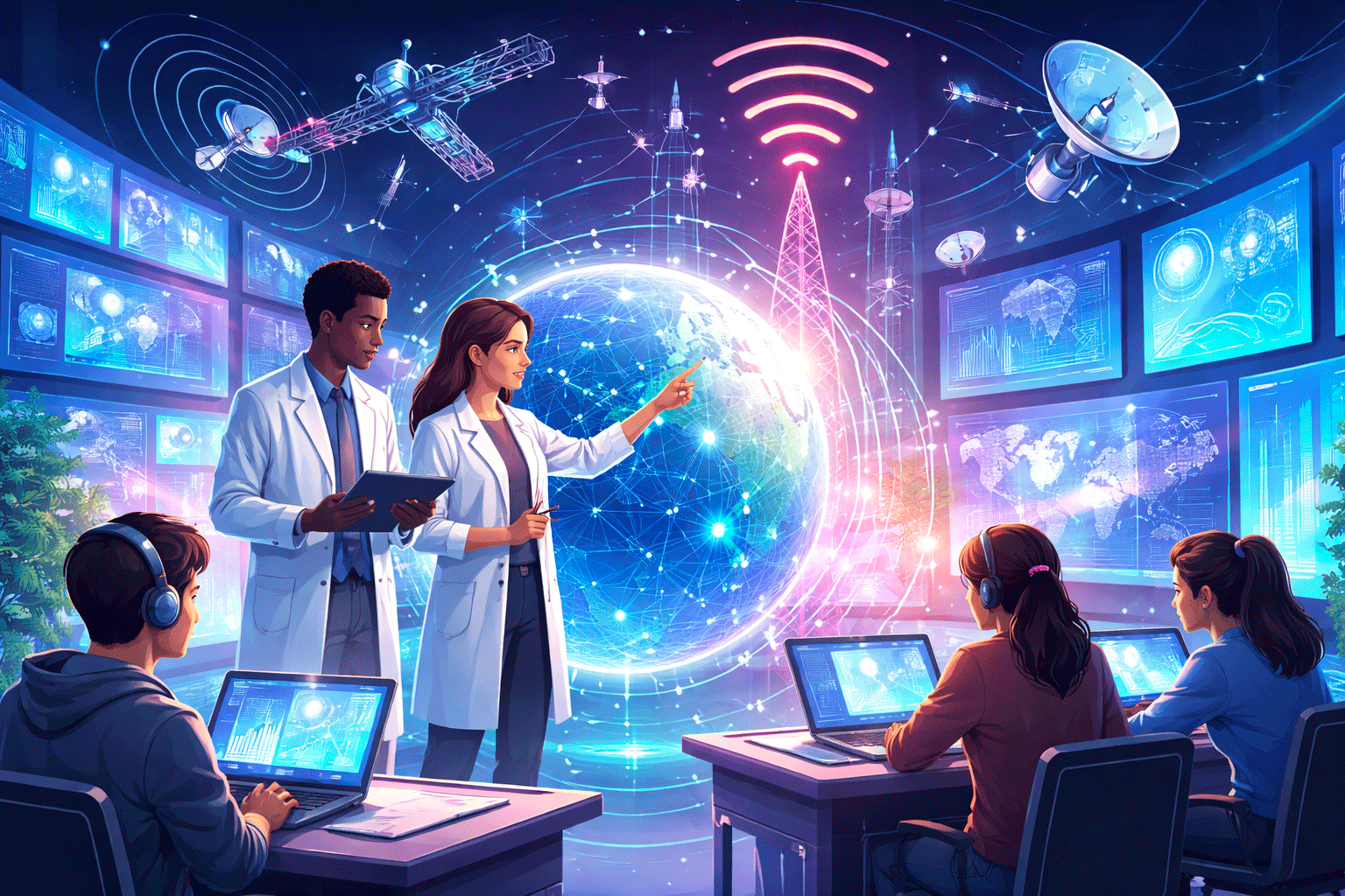 Télécommunication – Éducation & Recherche