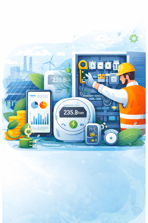 Vos enjeux Contrôle / Maintenance – Mesure d’énergie