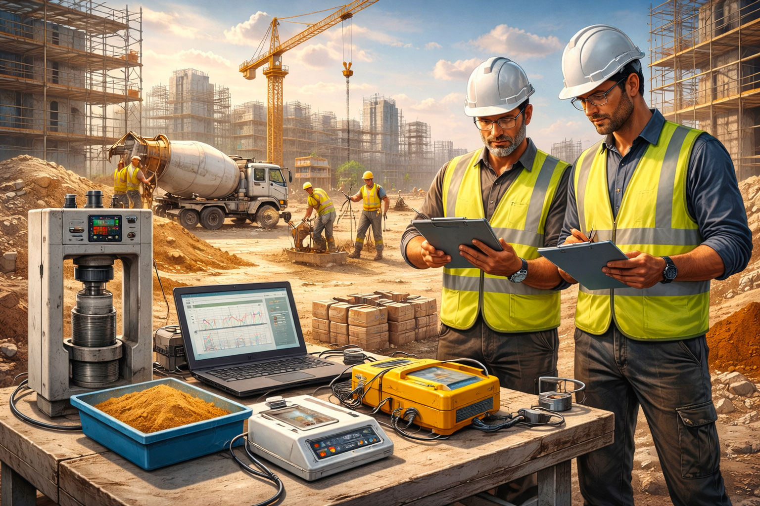 Matériaux de construction – Contrôle & Maintenance