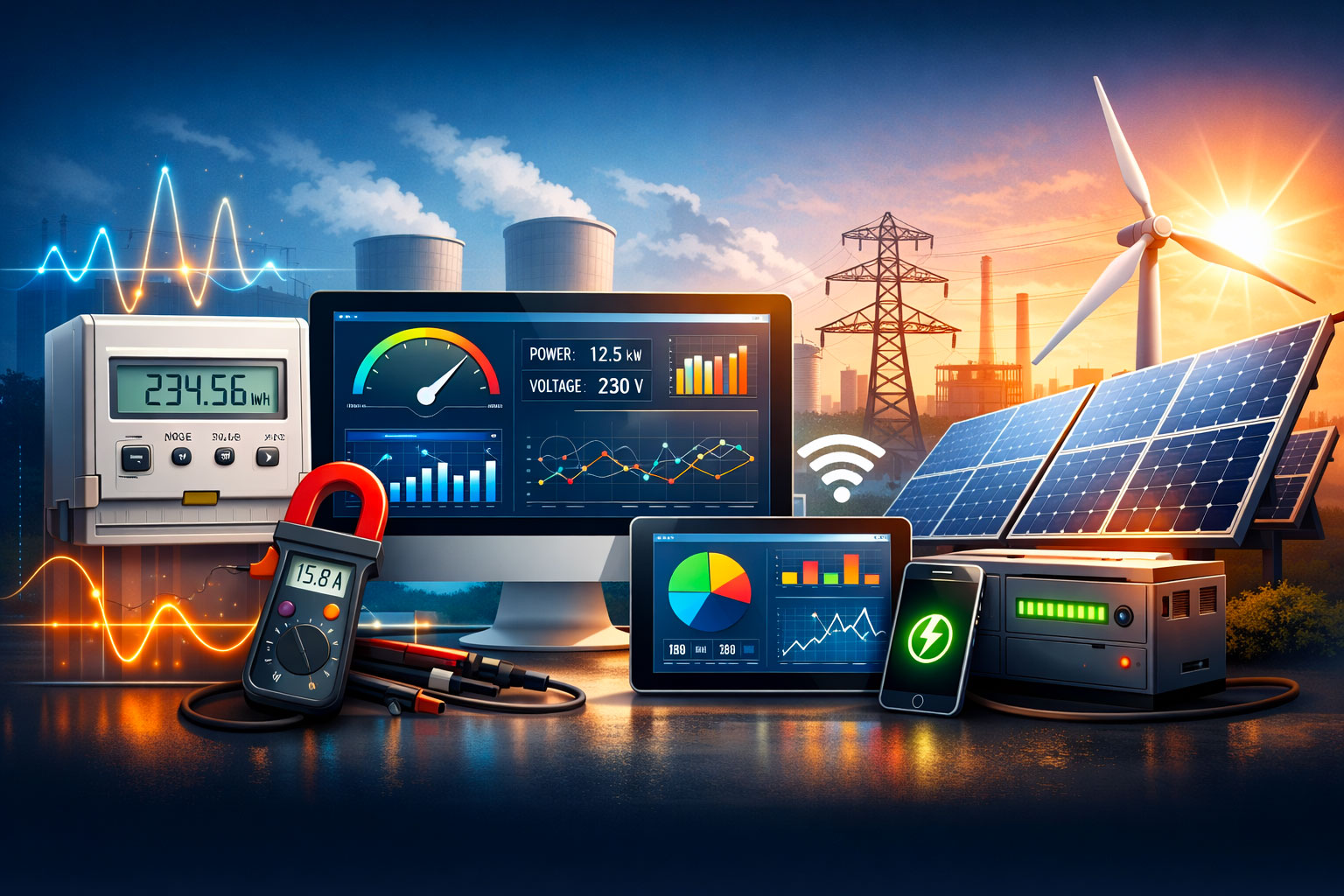 Contrôle / Maintenance – Mesure d’énergie