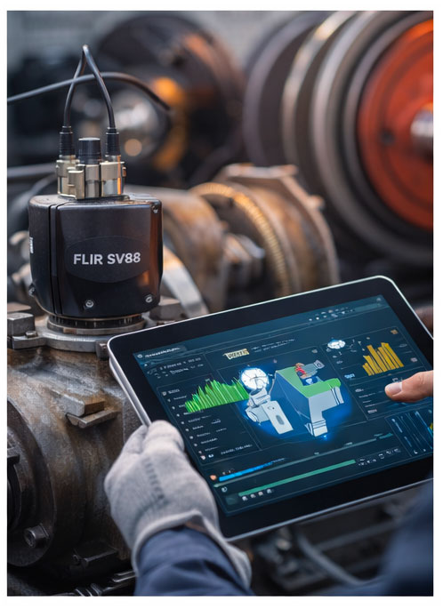 Surveillance vibration