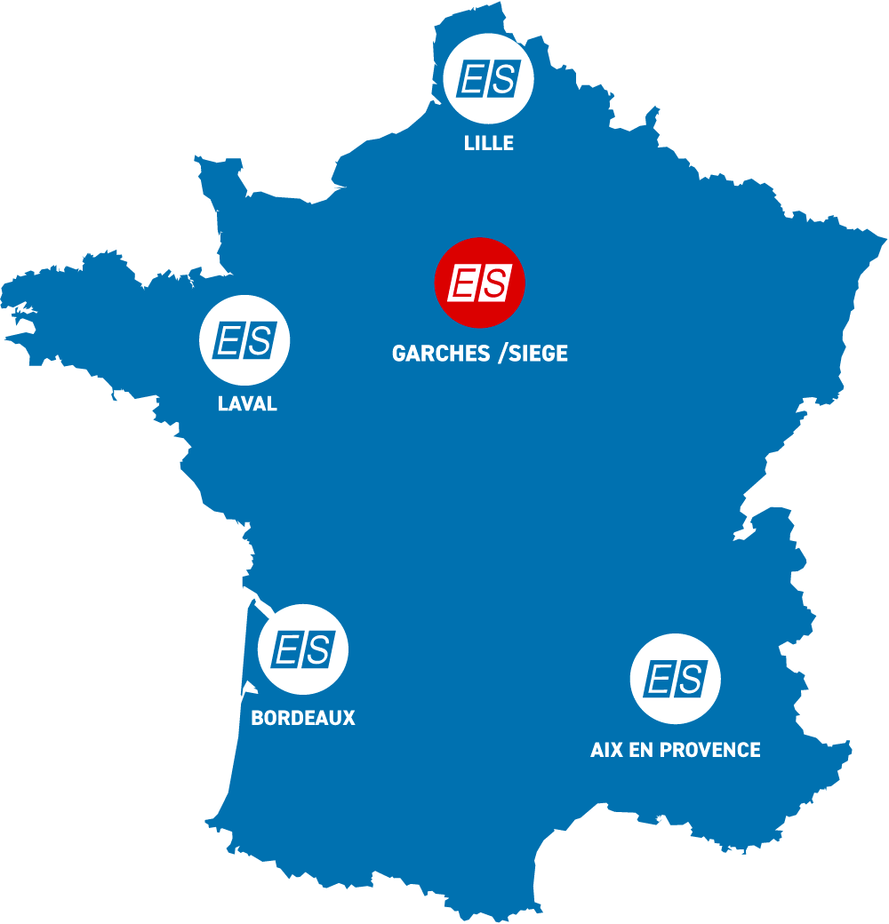 Équipe commerciale nationale RF & Hyperfréquences – ES France