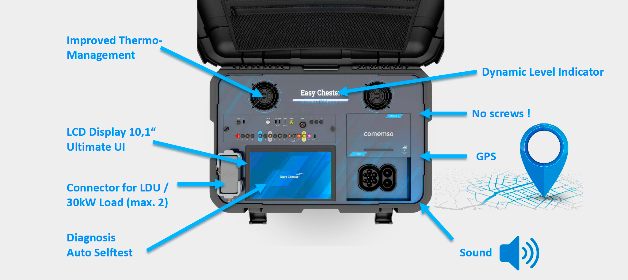 Nouvelles fonctionnalités du Easy Chester Ultimate comemso