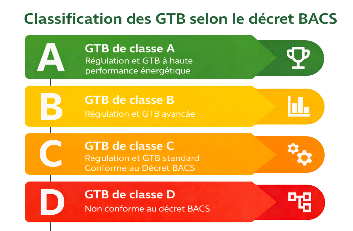 Classification des GTB selon le décret BACS