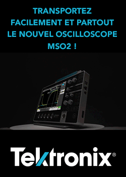 Oscilloscope numérique 100 MHz - 2 voies : TBS1102C