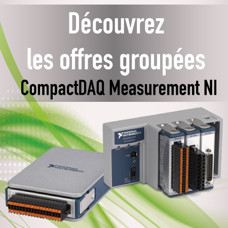 OFFRES GROUPÉES COMPACTDAQ MEASUREMENT NATIONAL INSTRUMENTS