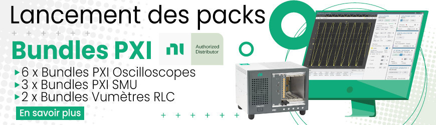 Lancement des packs bundles PXI !