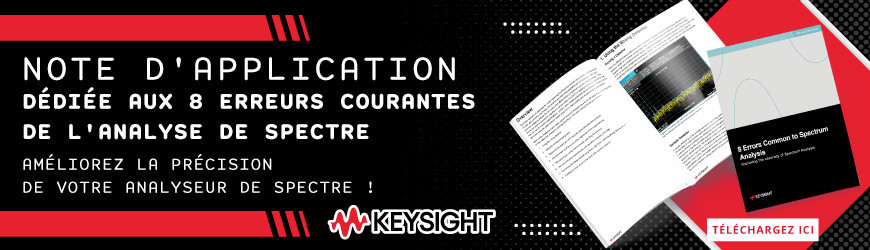 Note d'application dédiée aux 8 erreurs courantes de l'analyse de spectre