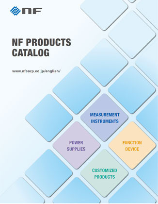 Catalogue NF : INSTRUMENTS DE MESURE/ ALIMENTATIONS/ DISPOSITIF FONCTIONNEL/ PRODUITS SUR MESURE