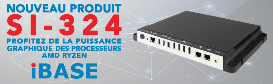 Le nouveau Mini PC pour signalisation numérique Intel Core SI-324!