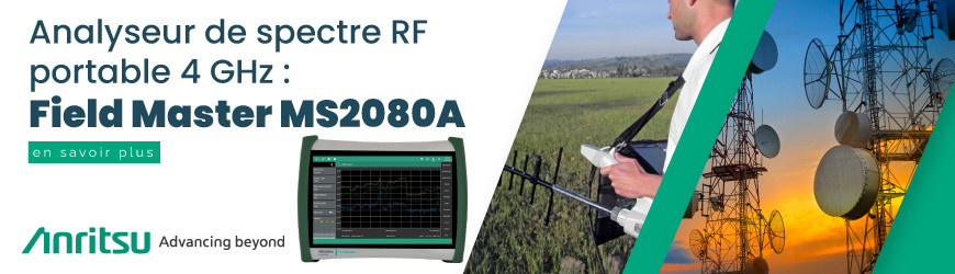Analyseur de spectre RF 45 GHz/s : MS2080A
