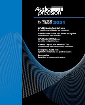 Catalogue Audio Precision