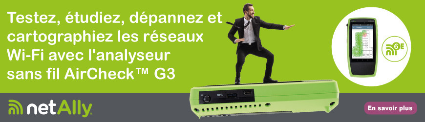 Mise à jour ! Votre nouvel AirCheck G3 Pro !