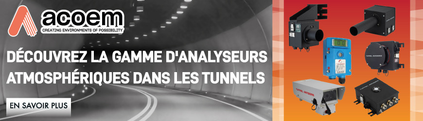 Sécurisez vos tunnels grâce à nos appareils d’analyse atmosphérique !