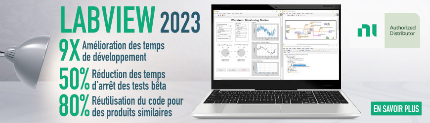 Fonctionnalités et changements dans LabVIEW 2023 Q1