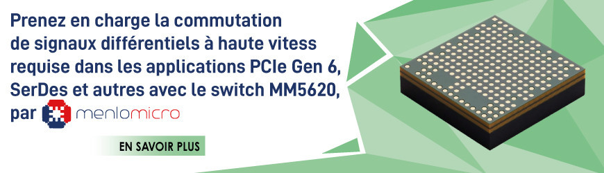 Switch avec Loopback 64 Gbps pour une connectivité de données à haut débit