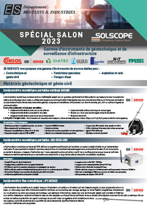 Plaquette SOLSCOPE
