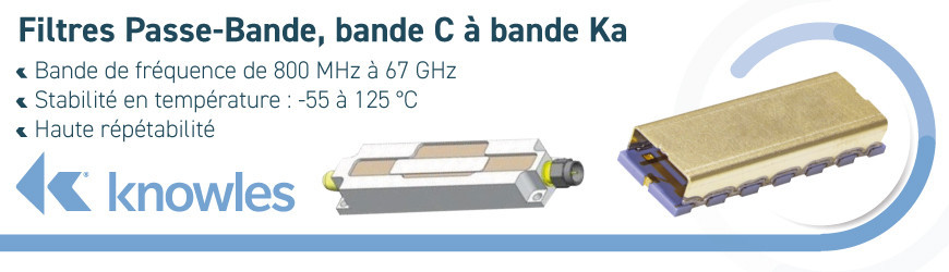 Découvrez Knowles, spécialiste des filtres, de l'IOT et composants