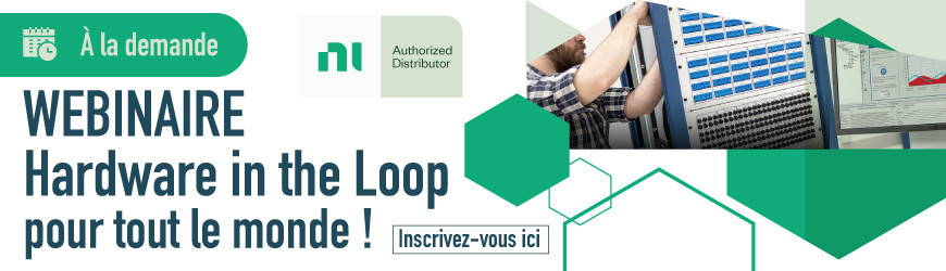 Webinaire à la demande : "Hardware in the Loop (HIL) is for Everyone !"
