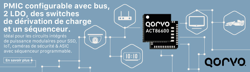 Améliorez la conversion de puissance avec les PMIC de Qorvo