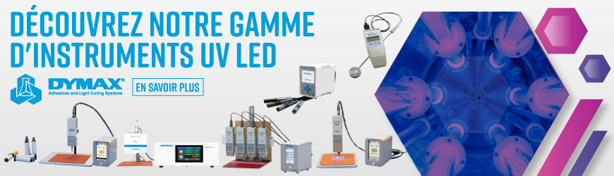 Gagnez du temps sur vos séchages grâce à la gamme d'instruments UV DYMAX