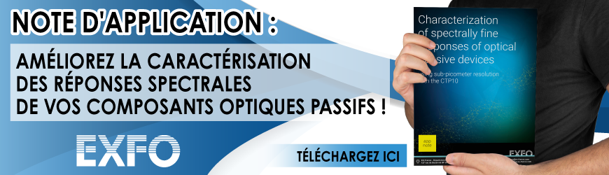 Note d'application : Comment améliorer la caractérisation des réponses spectrales de vos composants optiques passifs ?