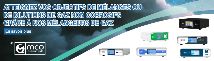 Mélangeurs de gaz non corrosifs