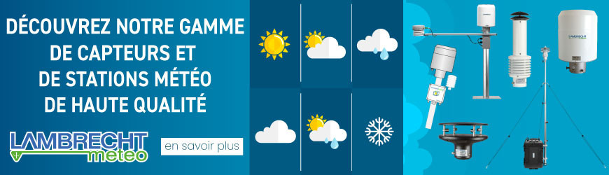 Procédez à des mesures fiables et de qualité grâce à nos capteurs et stations météo