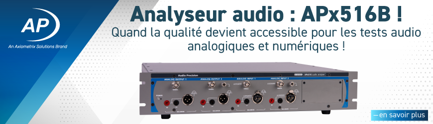 Analyseur audio analogique et numérique 