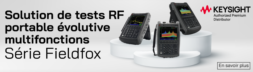 Solution de tests RF portable performante et multifonctions FIELDFOX