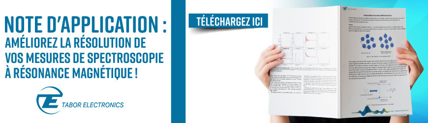 Note d'application : Améliorez la résolution de vos mesures de spectroscopie à résonance magnétique ! 