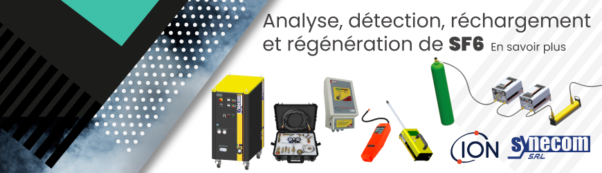 Analyse, détection, rechargement et régénération de SF6