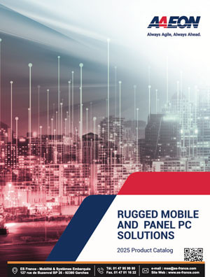 Catalogue de solutions Aaeon pour PC durcis mobiles et Panel PC 2024 