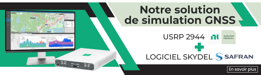 Solution dédiée à la simulation GNSS !