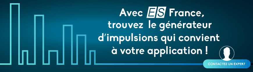 Avec ES France, trouvez le générateur d’impulsions qui convient à votre application !