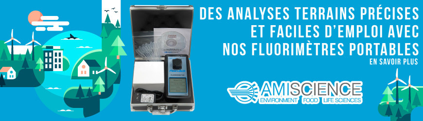 Des analyses terrain précises et faciles d'emploi avec nos fluorimètres portables !