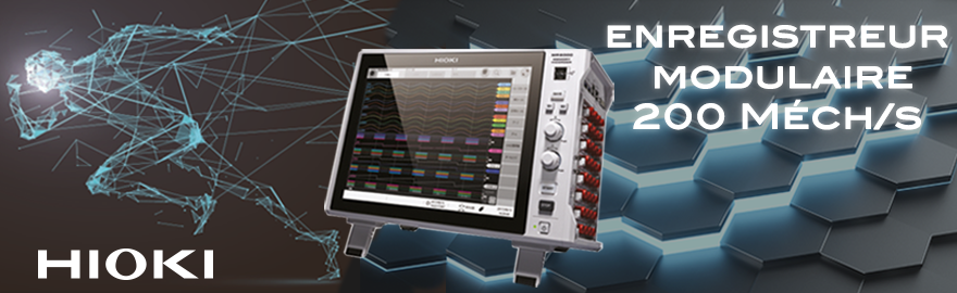 Enregistreur 200 MHz 200 Méch/s HiCorder : MR6000