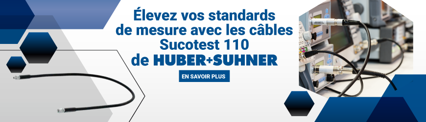 Maximisez la Précision de Vos Mesures : Câbles Sucotest 110 jusqu’à 110 GHz
