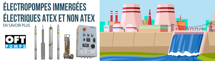 Electropompes immergées électriques ATEX et non ATEX