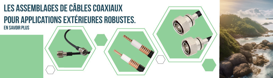 Les Assemblages de Câbles Coaxiaux RF : Robustesse et Performance pour les Applications Extérieures