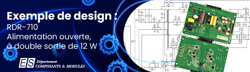 Exemple de Design : RDR-710 - Alimentation ouverte à double sortie de 12 W pour appareils utilisant InnoSwitch3-TN.