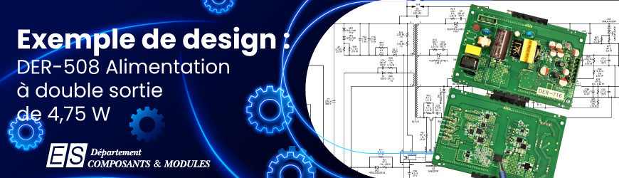 Exemple de Design : DER-508 - Alimentation à double sortie de 4,75 W