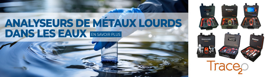Analyseurs de métaux lourds dans les eaux