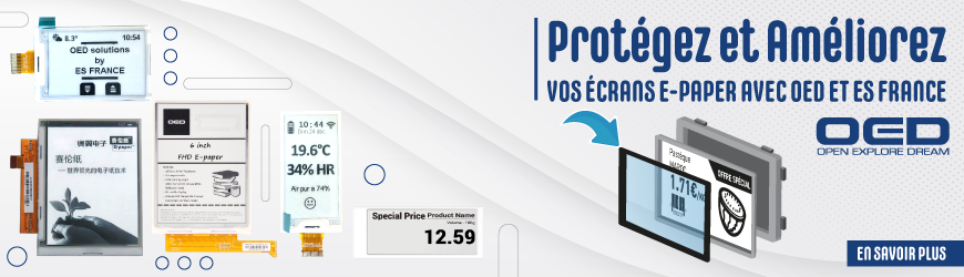 Personnalisation Écrans E-paper : Éclairage, Protection et Plus