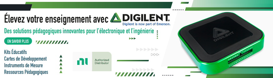 Les solutions DIGILENT pédagogiques innovantes pour l'électronique et l'ingénierie !